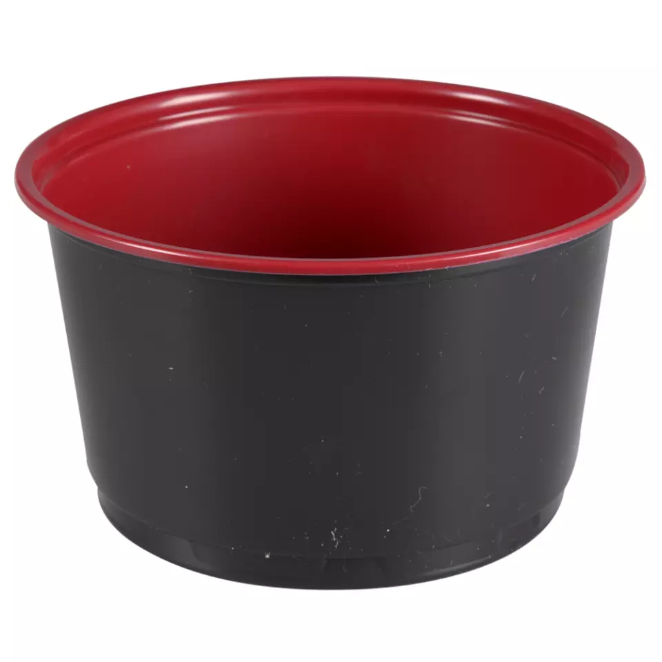 Abena 1000002979, Towerpac Round Black/Red PP 500ml, image 1, gallery thumbnail