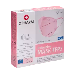 Opharm PFFPOPP05, Ansiktsmask FFP2 Rosa