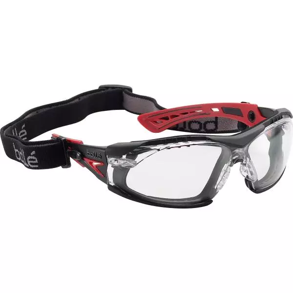 Bolle Safety RUSHPFSPSI, Rush+ spectacles Foam clear, image 1, gallery thumbnail