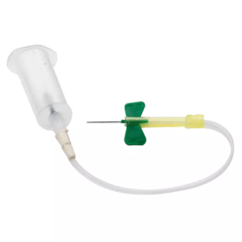 Abena 228880, BD Vacutainer Safety-Lok 21G 18cm Siipineula Holkilla Steriili, image 1