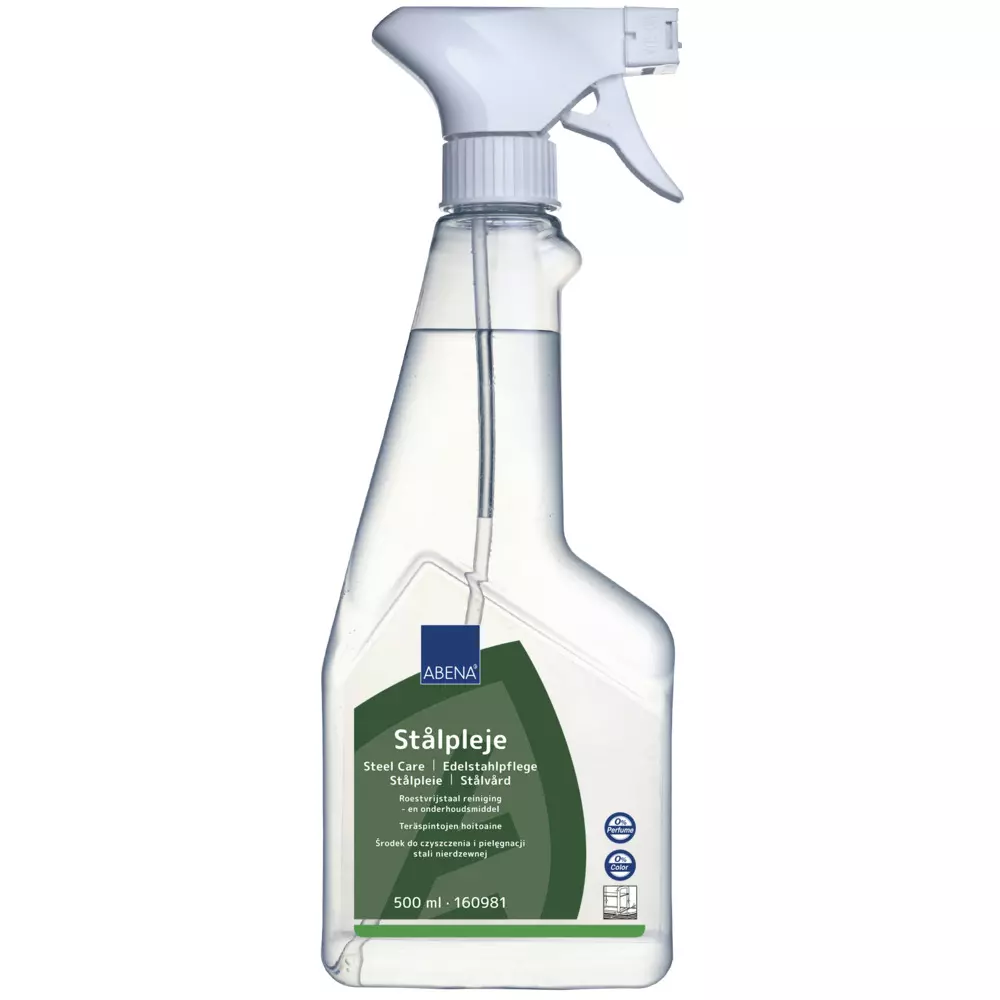 Abena 160981, Steel Care Agent 500ml Ready-To-Use Unscented, image 1