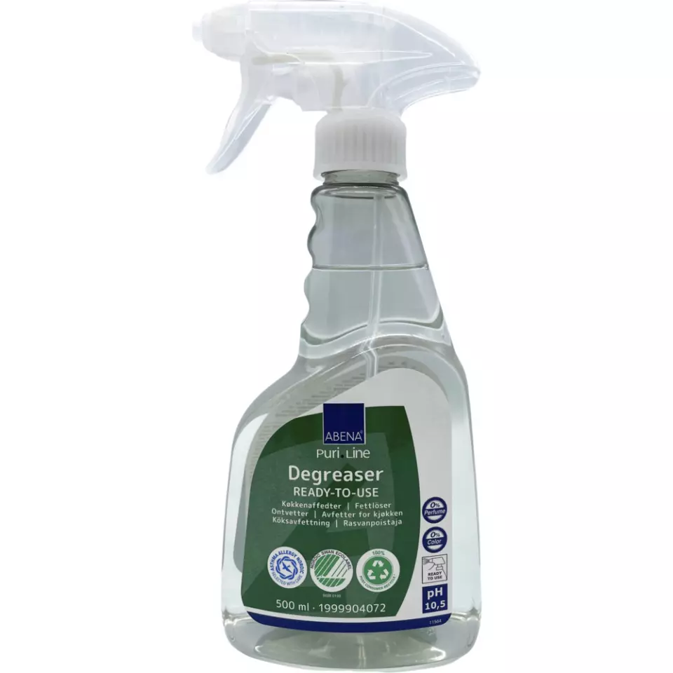 Abena 1999904072, PURI-LINE Kitchen Degreaser 500 ml Ready-To-Use Unscented, image 1, gallery thumbnail