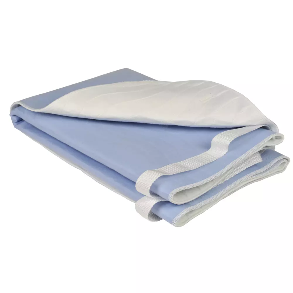 Abena 4174, ABRI-SOFT Vuoteensuoja Pestävä 75x85 Siirtokahvoilla Sininen, image 1