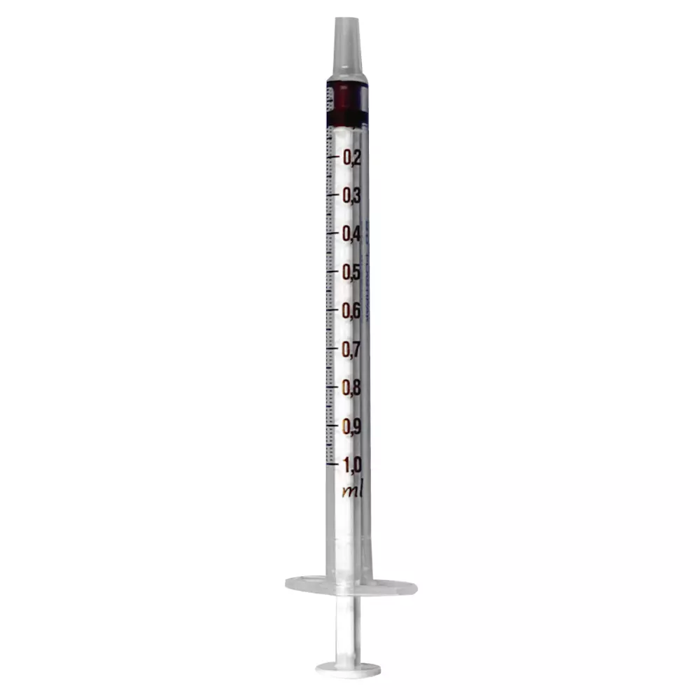 Abena 228000, BD Plastipak Injection Syringe 1ml Luer 3-Piece Sterile, image 1