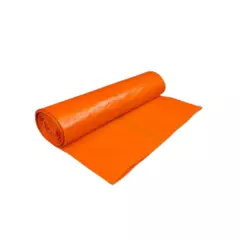 Abena 1999909228, Sopsäck 75L Orange 65x90 40my
