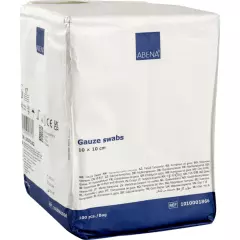 Abena 1010001866, Gasväv kompress 10x10cm 12-lagers fabriksren