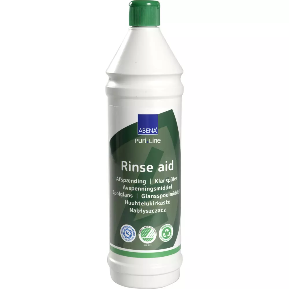 Abena 1000013664, PURI-LINE Rinse Aid 1L Fragrance-Free, image 1