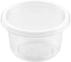 Duni 161088, Fixpack Container, Clear, 80 x 80 x 46mm, 110ml