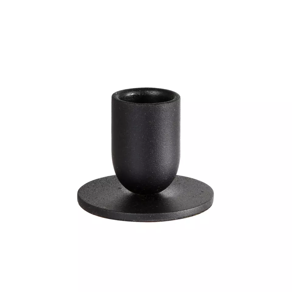 Duni 208778, Totem kynttilänpidike, 57 x 43mm, musta, image 1, gallery thumbnail