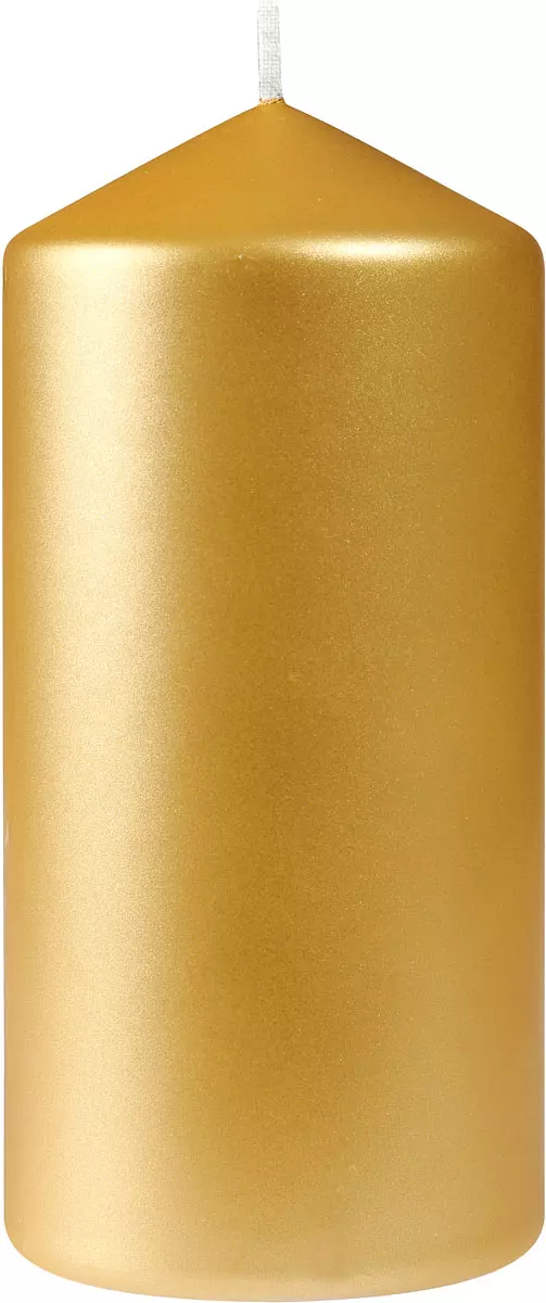 Duni 153280, Bordsljus 150 x 70mm guld 52 h, image 1, gallery thumbnail