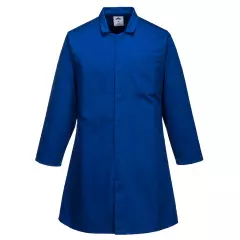 Portwest 2202RBR, Food Industry Men's 1 Pocket Coat, Royal Blue