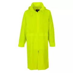 Portwest S438YER, Classic Rain Coat, Yellow
