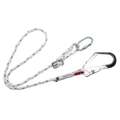 Portwest FP22WHR, Adjustable 2m Restraint Lanyard, White