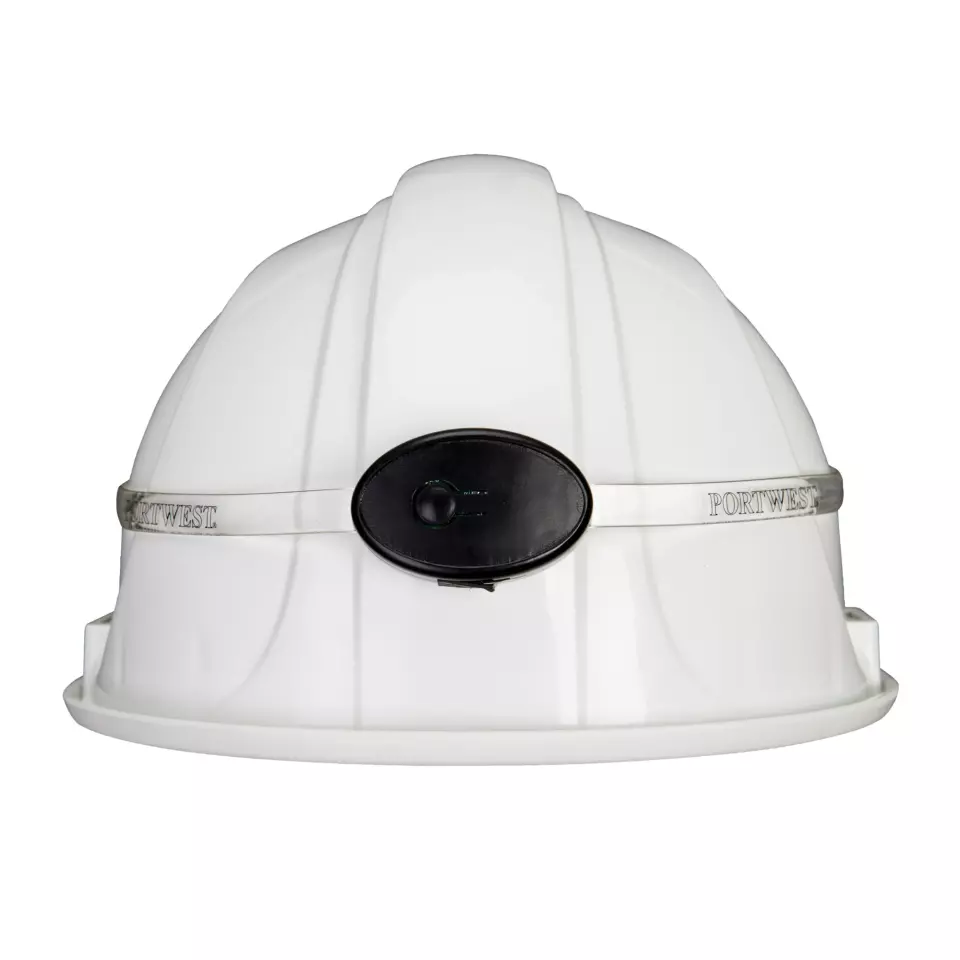Portwest HV14BKR, 360° Illuminating Helmet Band Light, Black, image 1, gallery thumbnail