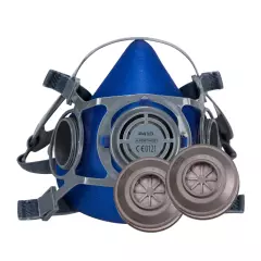 Portwest P418BLU, Auck Half Mask Kit, Size M, Blue