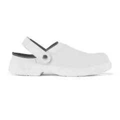 Portwest FW82WHR, Steelite Sicherheits-Clog SB FO SR WPA E A, Weiß