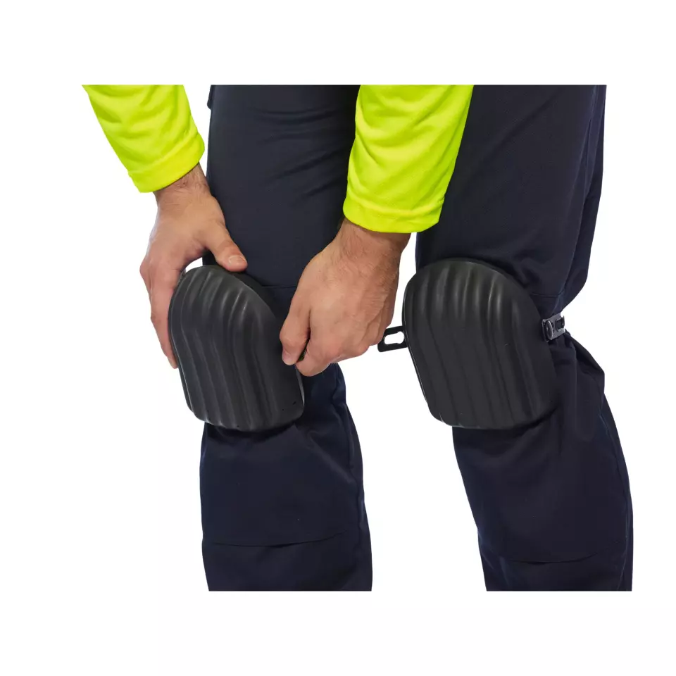 Portwest KP10BKR, High Density Knee Pad, Black, image 3, gallery thumbnail