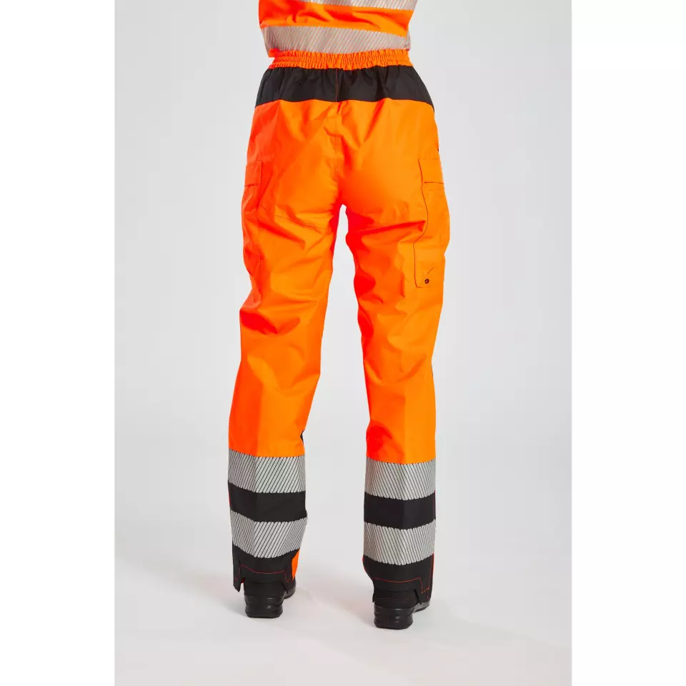Portwest PW386OBR, PW3 huomio naisten sadehousut, oranssi/musta, image 2, gallery thumbnail