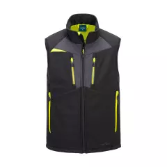Portwest DX476BKR, DX4 Softshell Bodywarmer (3L), Black