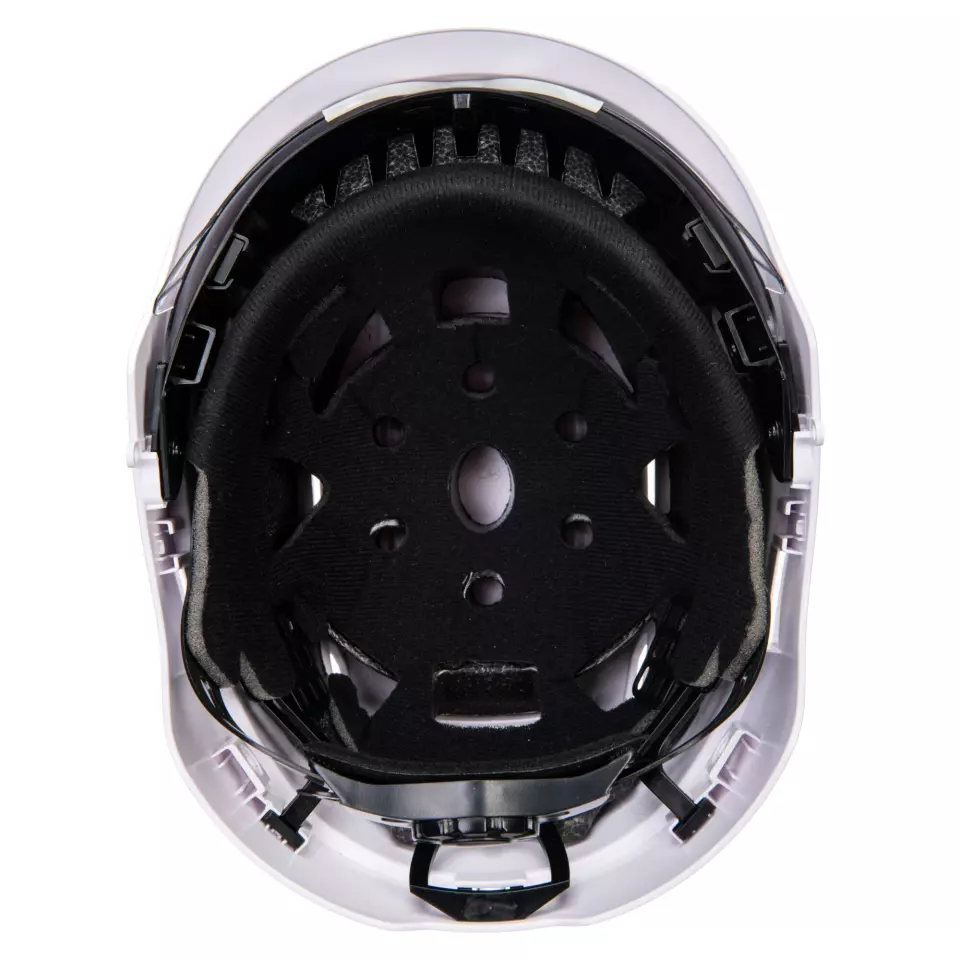 Portwest PS80WHR, Integrated Visor Helmet, White, image 2, gallery thumbnail