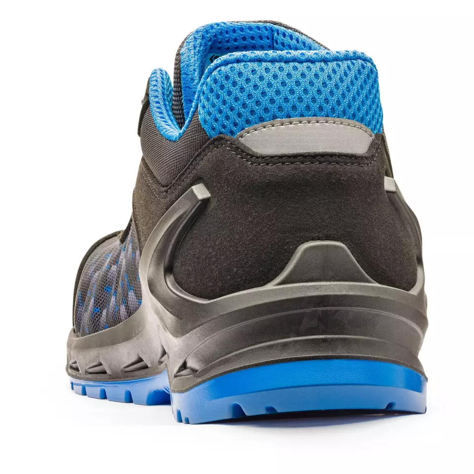 Portwest B1208GCR, I-Robox Blue Shoe S3 ESD SRC, Grey/Cobalt, image 3, gallery thumbnail