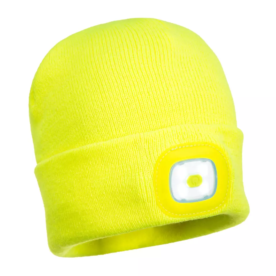 Portwest B029, Beanie USB Rechargeable LED Head Light, image 5, gallery thumbnail