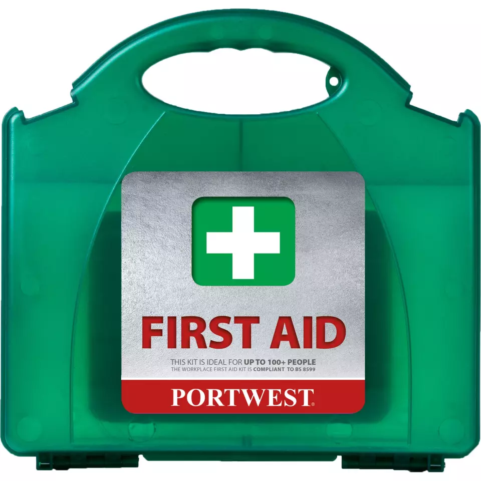 Portwest FA12GNR, Workplace First Aid Kit 100, Green, image 2, gallery thumbnail