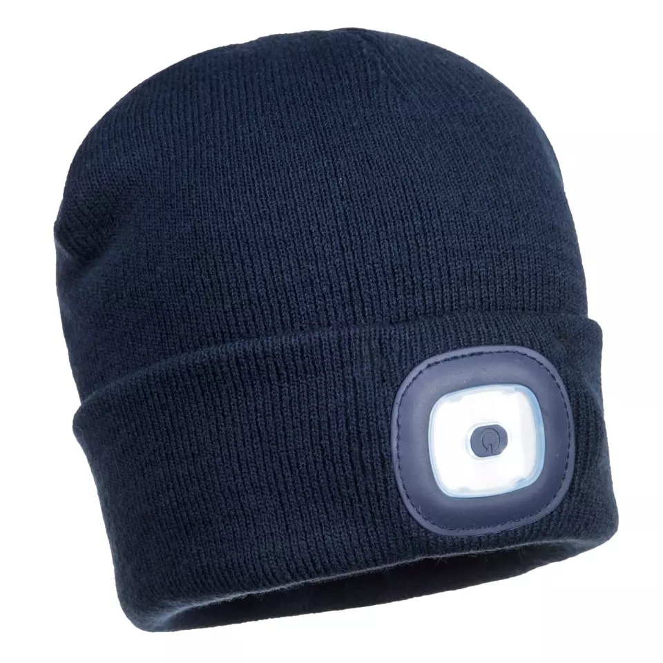 Portwest B029, Beanie USB Rechargeable LED Head Light, image 3, gallery thumbnail