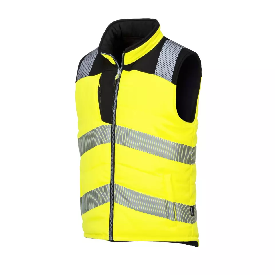 Portwest PW374YBR, PW3 Hi-Vis Wendbare Weste, Gelb/Schwarz, image 8, gallery thumbnail