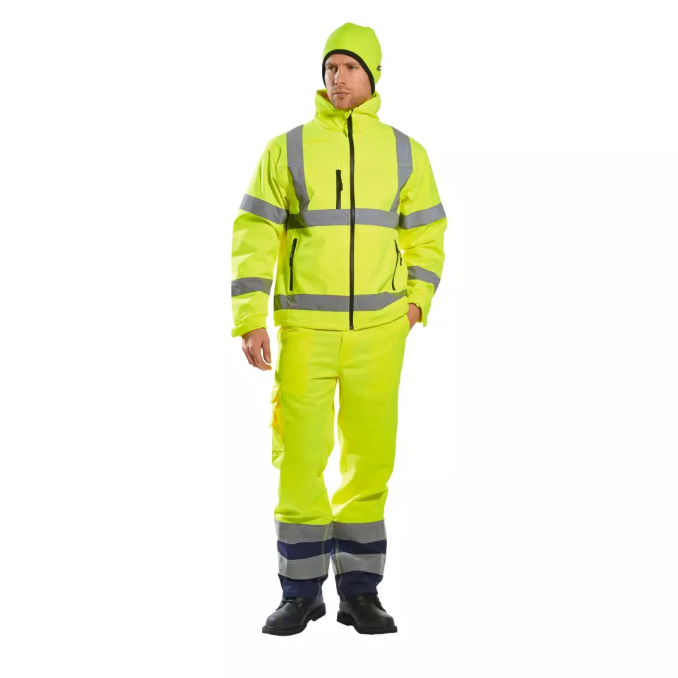 Portwest HA14, Reversible Hi-Vis Beanie Hat, image 7, gallery thumbnail