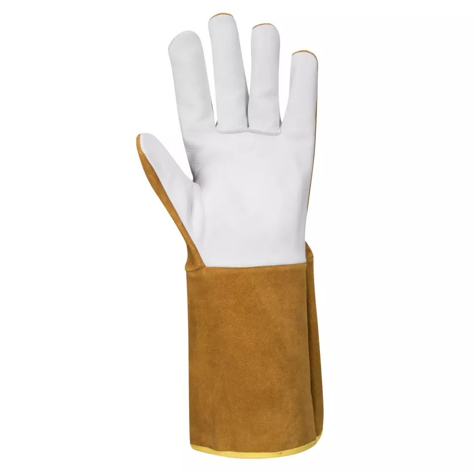Portwest A521BRR, TIG Welding Gauntlet, Brown, image 2, gallery thumbnail