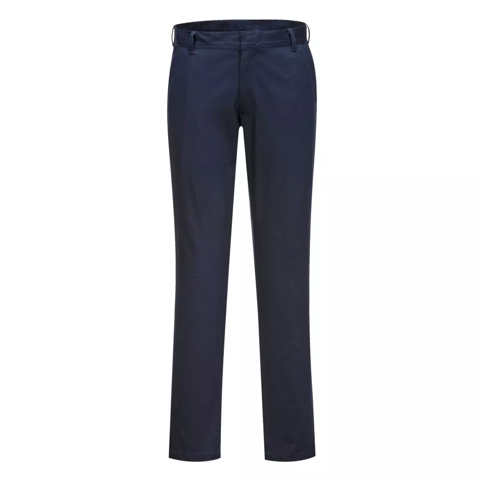 Portwest S235DNR, WX2 Eco Women's Stretch Slim Chino Trousers, Dark Navy, image 1, gallery thumbnail