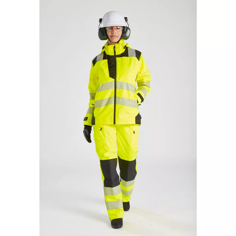 Portwest PW389YBR, PW3 Hi-Vis Damen-Regenjacke, Gelb/Schwarz, image 11, gallery thumbnail