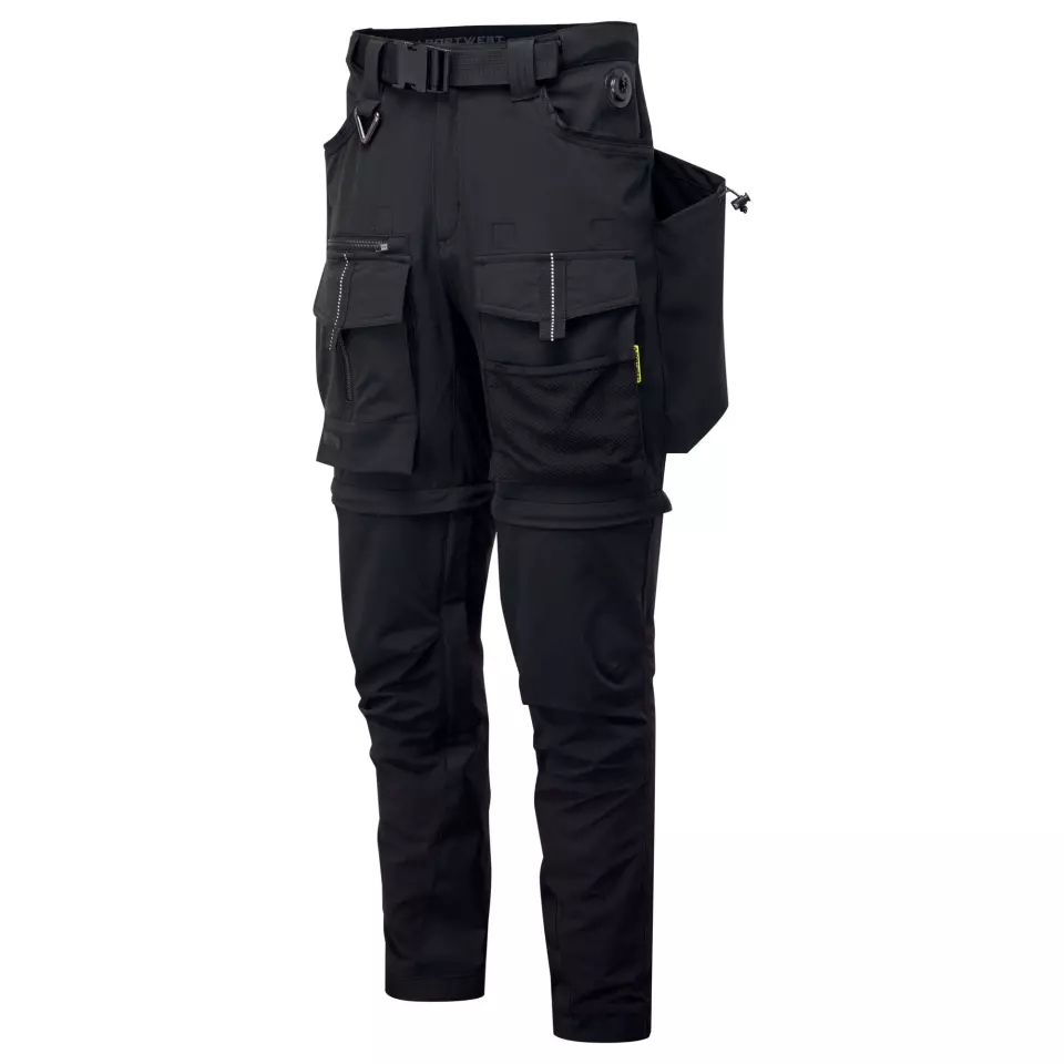 Portwest BX321BKY, Ultimate Modular 3-in-1 Hose, Schwarz/Gelb, image 5, gallery thumbnail