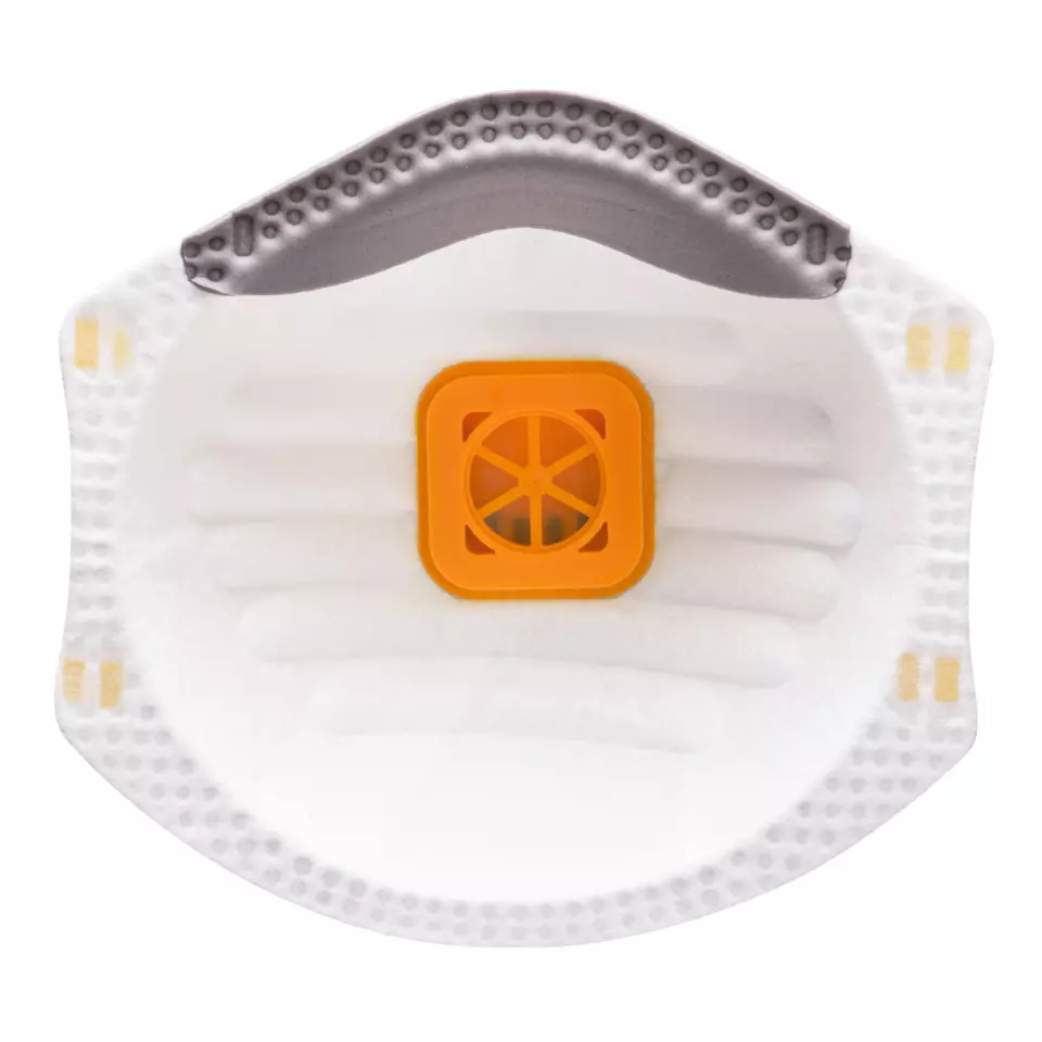 Portwest P101WHR, FFP1 Valved Respirator, White, image 2, gallery thumbnail