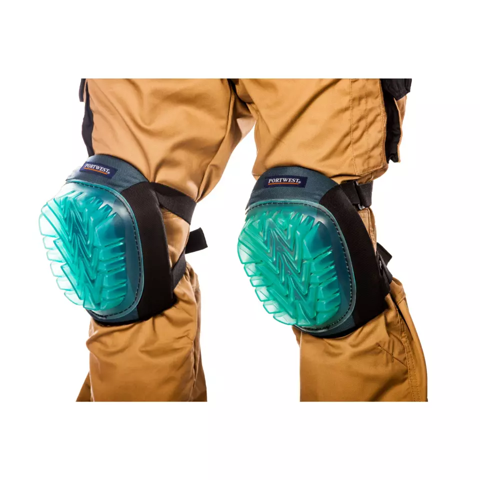 Portwest KP40BKR, Ultimate Gel Knee Pad, Black, image 3, gallery thumbnail