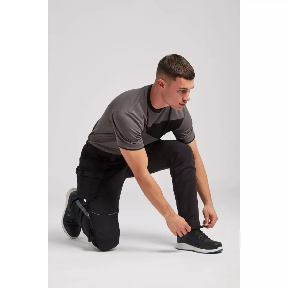 Portwest KX343BKR, KX3 Holster Jogger, Black, image 7, gallery thumbnail