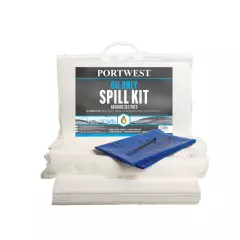 Portwest SM60WHR, 20 Liter Öl-Bindemittel-Set, Weiß
