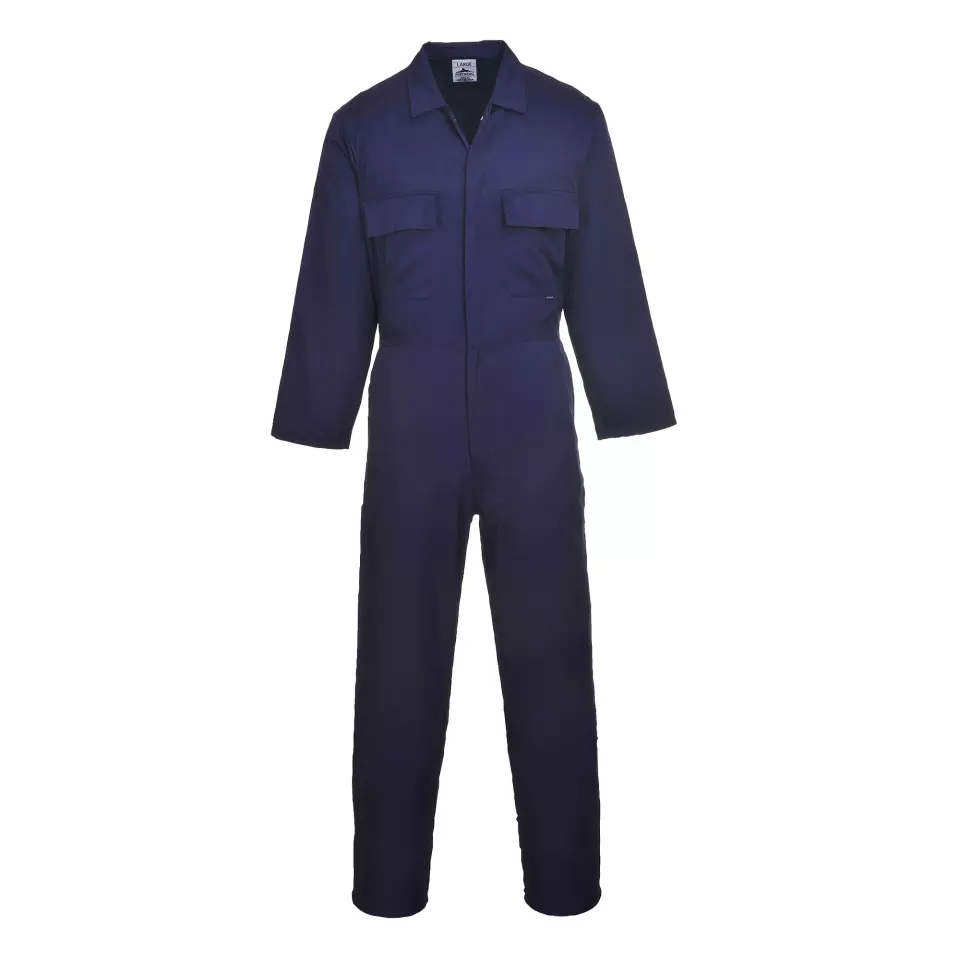 Portwest S999NAT, Euro Work Coverall, Navy Tall, image 1, gallery thumbnail