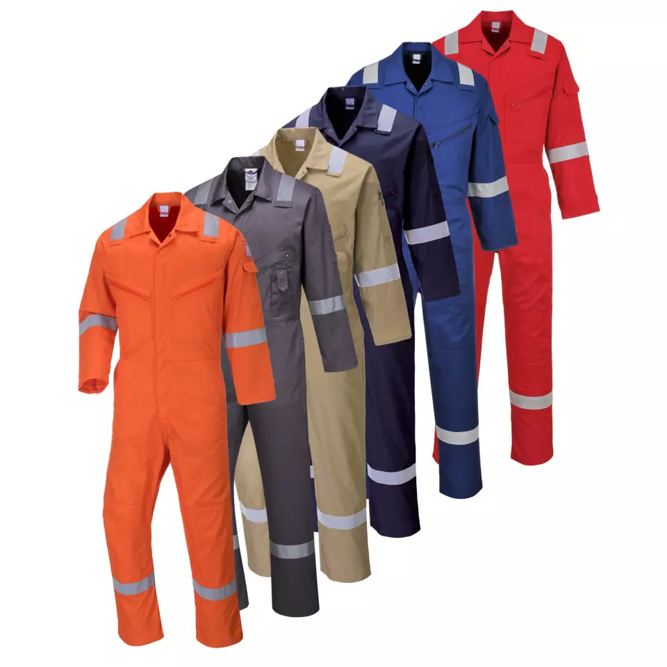 Portwest C814GRR, Iona Cotton Coverall, Grey, image 1, gallery thumbnail