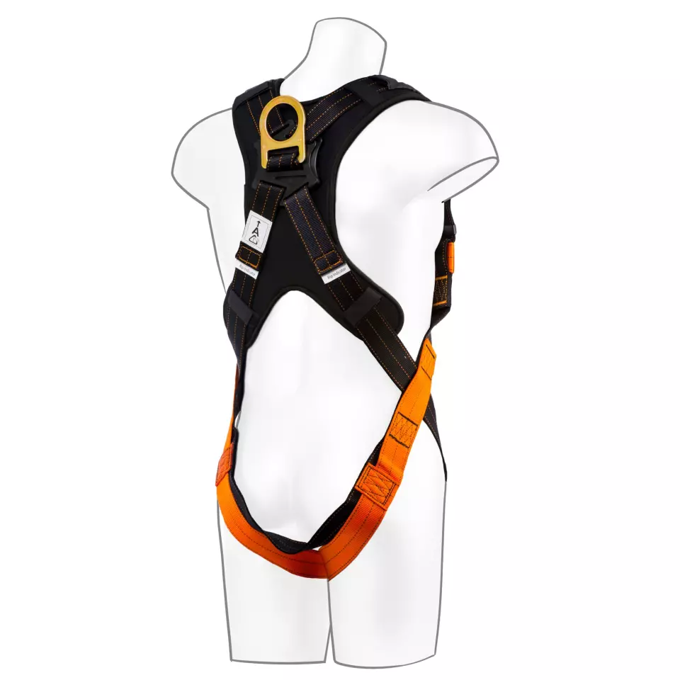 Portwest FP72K1R, Ultra 2-Punkt Auffanggurt, Schwarz/Orange, image 4, gallery thumbnail