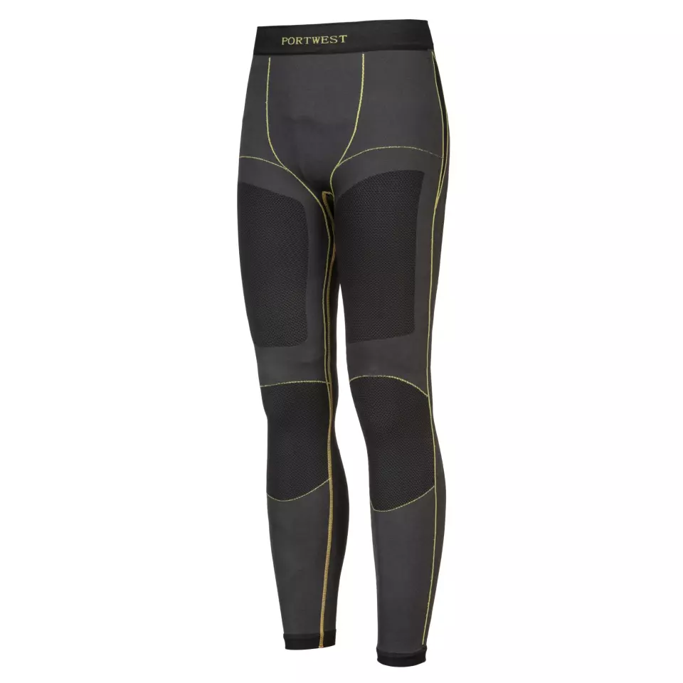Portwest B171CHA, Dynamic Air Baselayer Legging, Charcoal, image 3, gallery thumbnail
