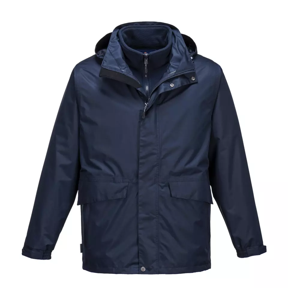 Portwest S507NAR, Argo 3-in-1-jacka, marinblå, image 1, gallery thumbnail
