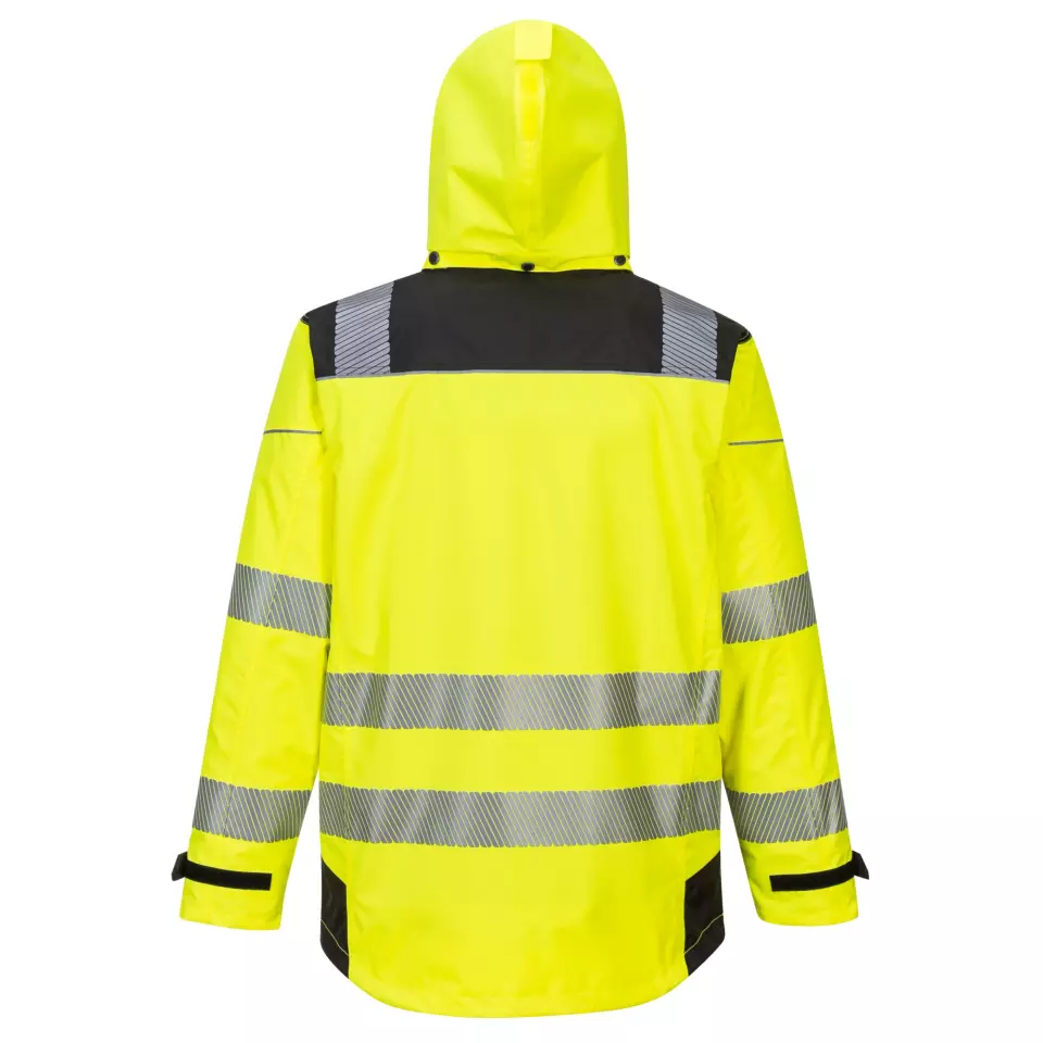 Portwest PW365YBR, PW3 Hi-Vis 3-in-1 Jacket, Yellow/Black, image 2, gallery thumbnail
