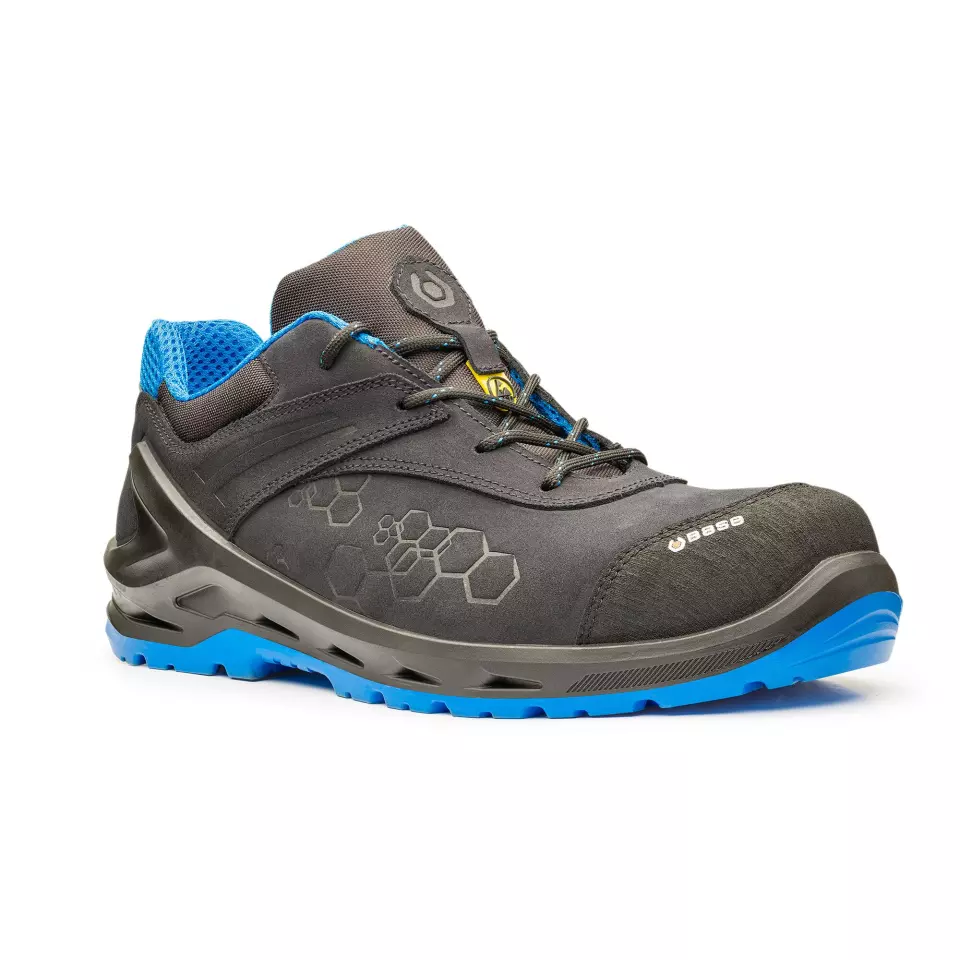 Portwest B1210BKB, I-Robox Shoe S3 CI ESD SRC, Black/Blue, image 3, gallery thumbnail