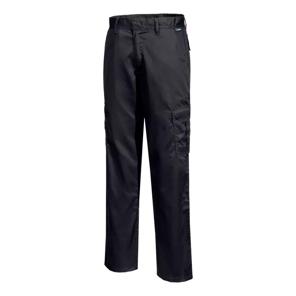 Portwest L701BKR, Lightweight Combat Trousers, Black, image 3, gallery thumbnail