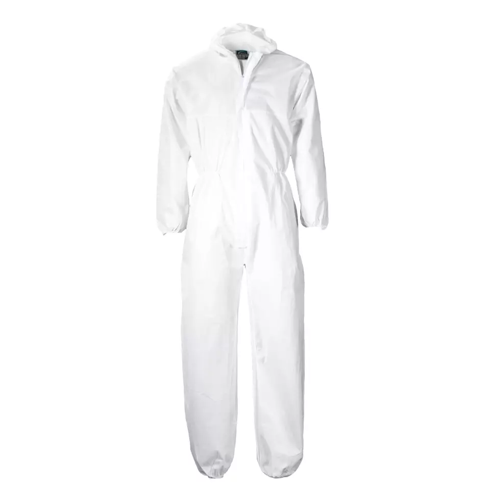 Portwest ST11WHR, Coverall PP 40g, White, image 1, gallery thumbnail
