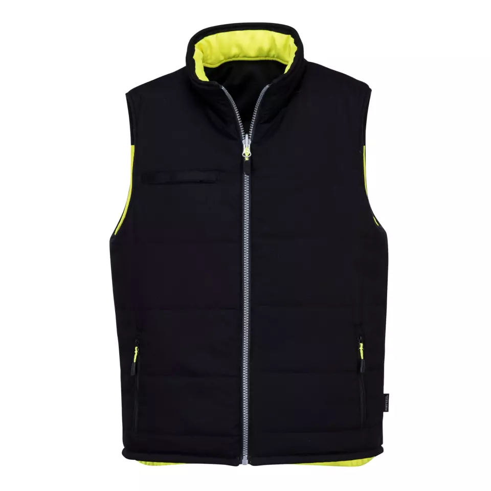 Portwest PW374YBR, PW3 Hi-Vis Wendbare Weste, Gelb/Schwarz, image 6, gallery thumbnail
