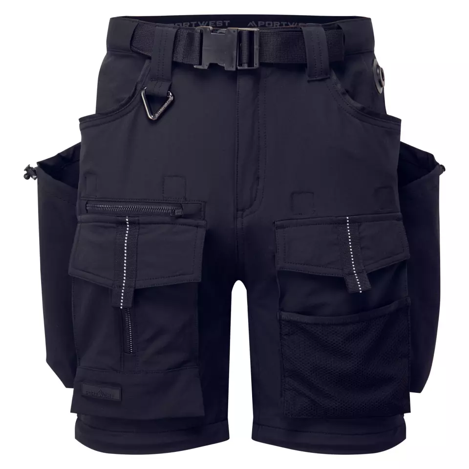 Portwest BX321BKY, Ultimate Modular 3-in-1 Hose, Schwarz/Gelb, image 7, gallery thumbnail