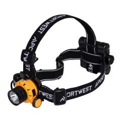 Portwest PA64YBR, Ultra Power pannlampa, gul/svart